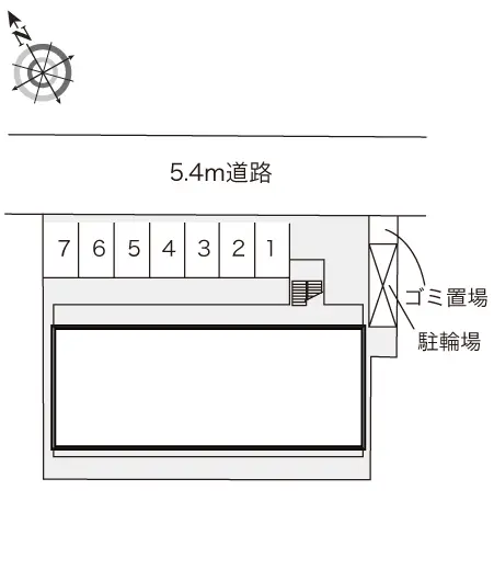 ★手数料０円★堺市堺区出島町　月極駐車場（LP）